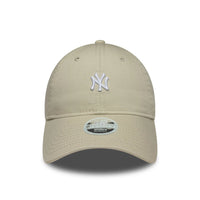 New Era New York Yankees Women's MLB Washed Mini Light Beige 9TWENTY Cap