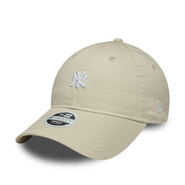 New Era New York Yankees Women's MLB Washed Mini Light Beige 9TWENTY Cap