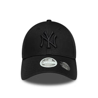 New Era New York Yankees Womens MLB Bowback Black 9FORTY Cap