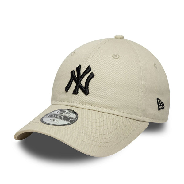 New Era New York Yankees MLB Youth Light Beige 9TWENTY Cap