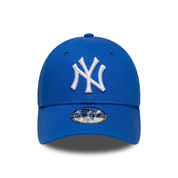 New Era New York Yankees MLB League Essential Blue Youth 9FORTY Adjustable Cap