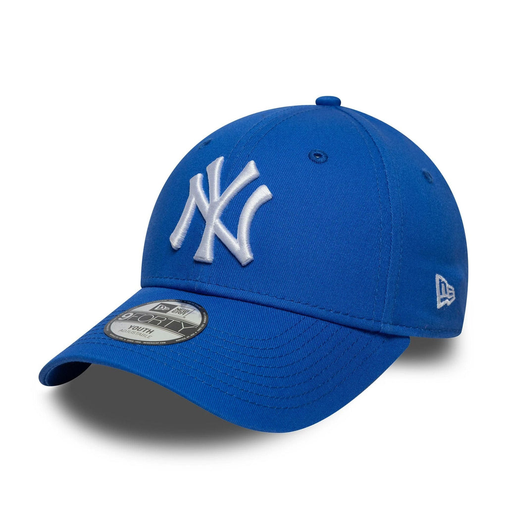 New Era New York Yankees MLB League Essential Blue Youth 9FORTY Adjustable Cap