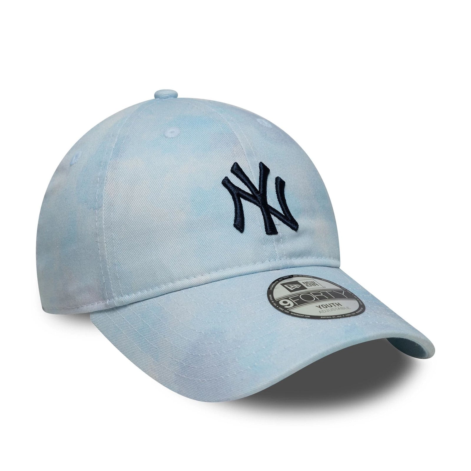 New Era New York Yankees Youth MLB Tie Dye Pastel Blue 9TWENTY Cap