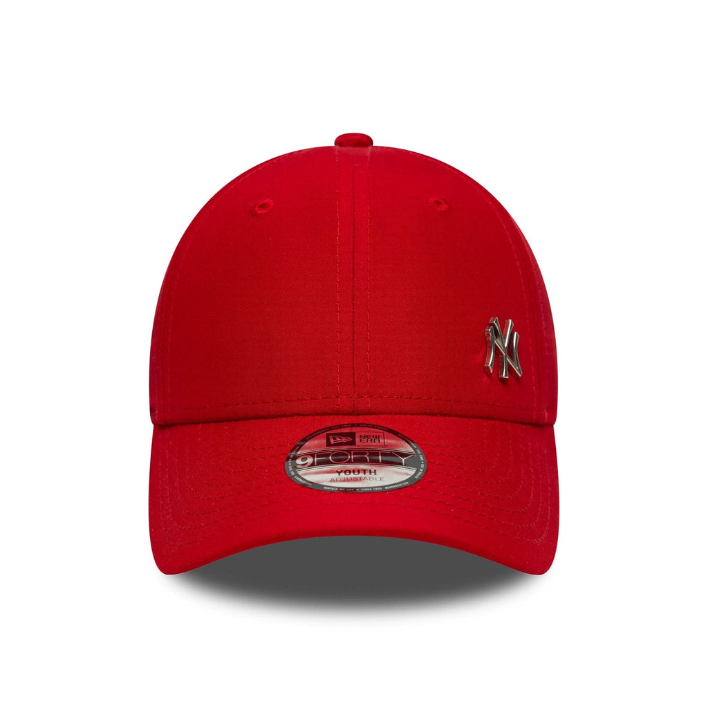 New Era New York Yankees MLB Flawless Red Youth 9FORTY Adjustable Cap