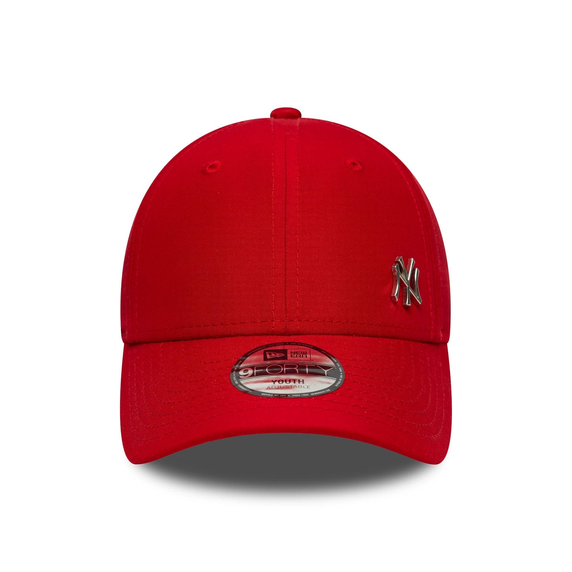 New Era New York Yankees MLB Flawless Red Youth 9FORTY Adjustable Cap