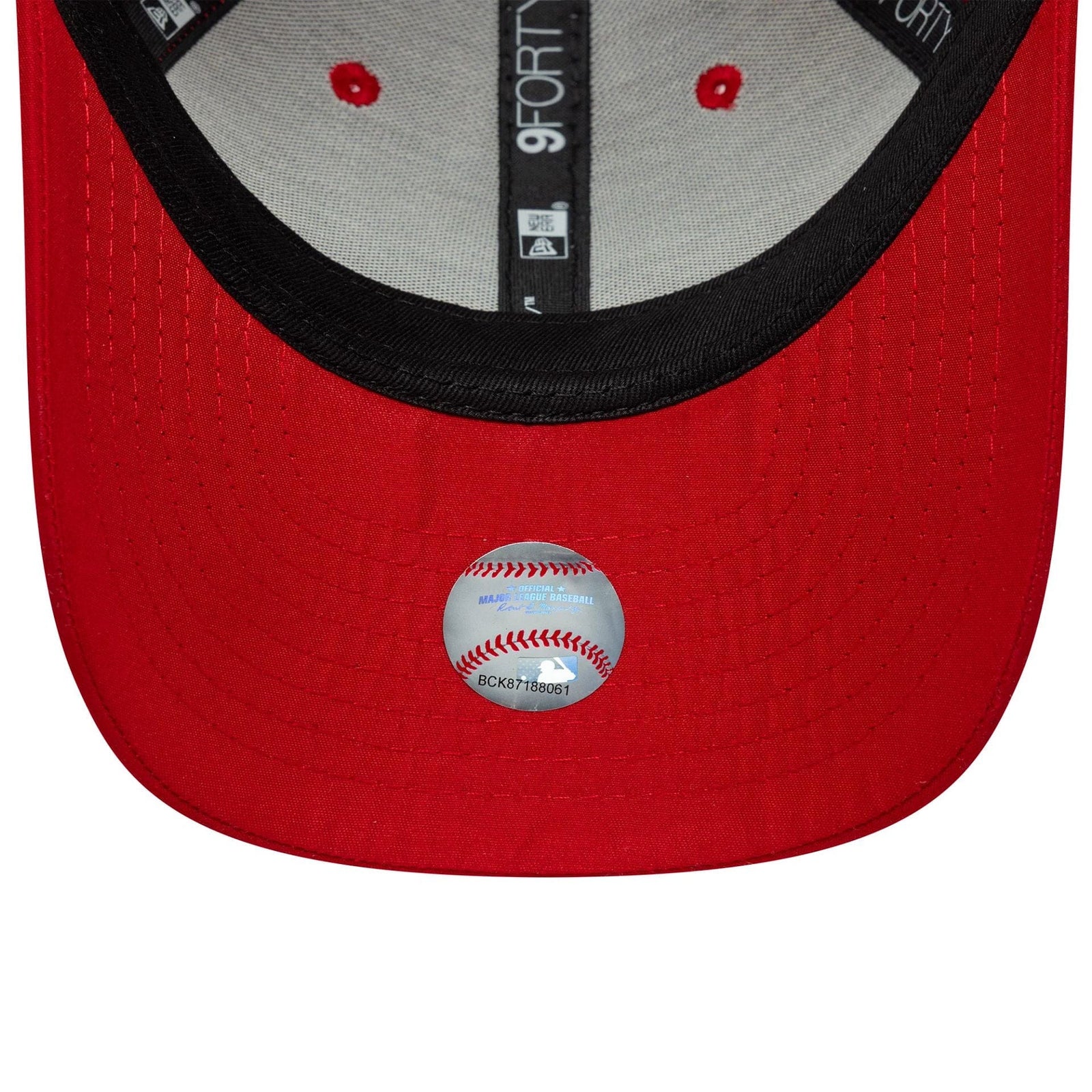 New Era New York Yankees MLB Flawless Red Youth 9FORTY Adjustable Cap