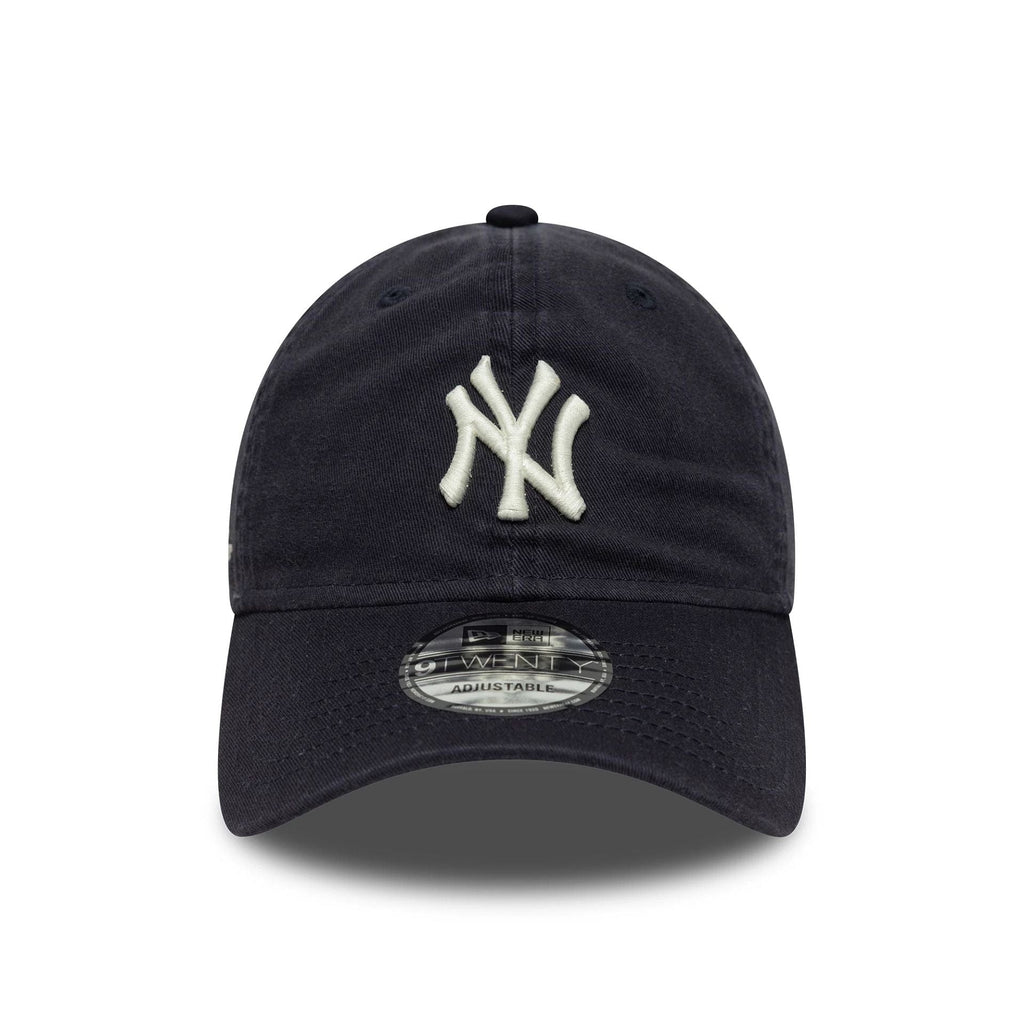 New Era New York Yankees MLB Washed Script Navy 9TWENTY Adjustable Cap
