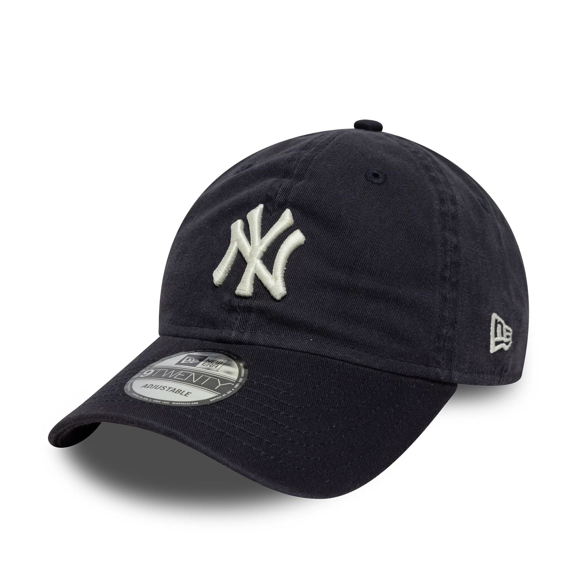 New Era New York Yankees MLB Washed Script Navy 9TWENTY Adjustable Cap