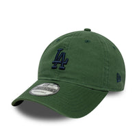 New Era LA Dodgers MLB Washed Script Dark Green 9TWENTY Cap
