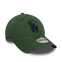 New Era LA Dodgers MLB Washed Script Dark Green 9TWENTY Cap