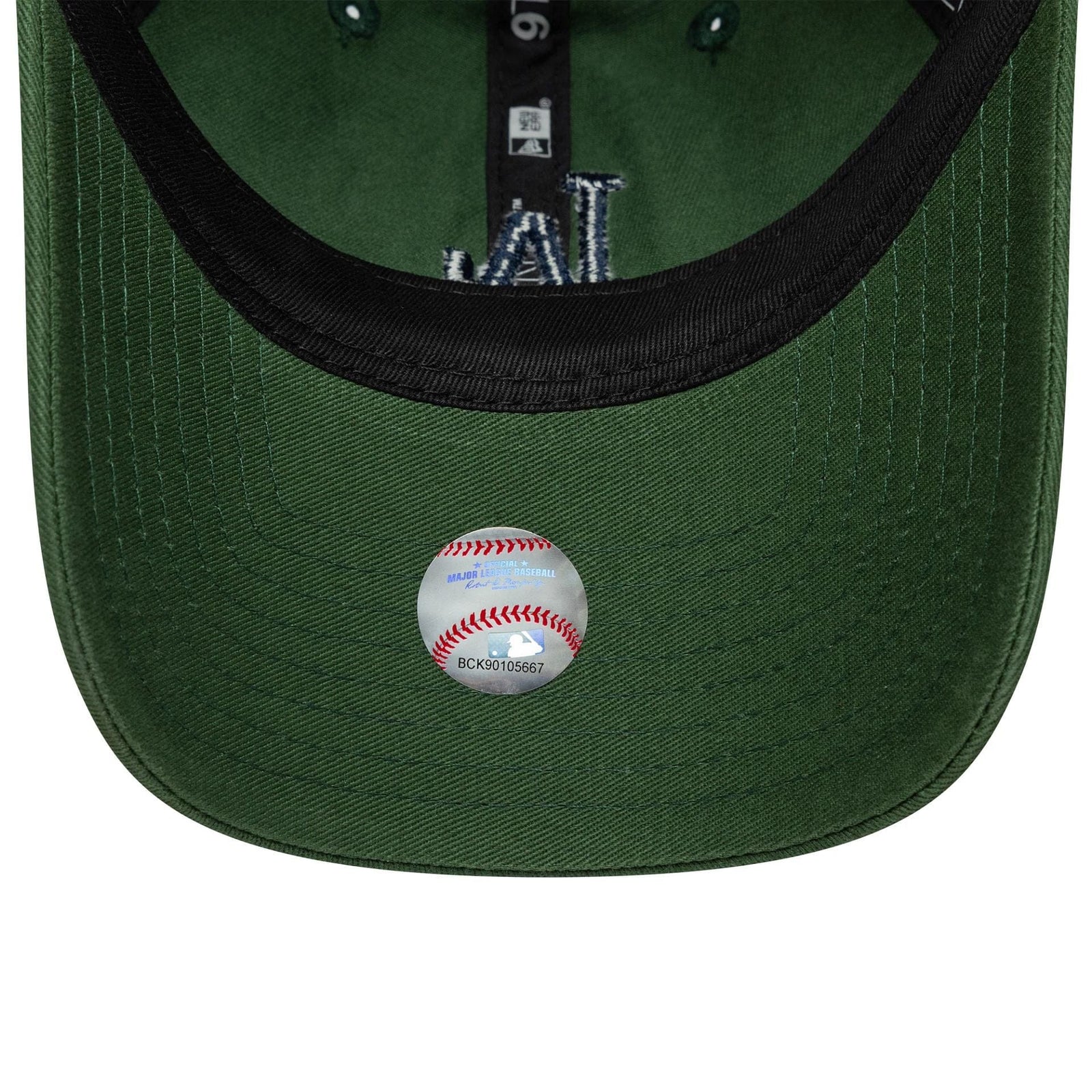 New Era LA Dodgers MLB Washed Script Dark Green 9TWENTY Cap