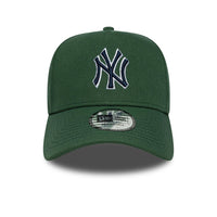 New Era New York Yankees MLB Outline Script Dark Green 9FORTY E-Frame Cap