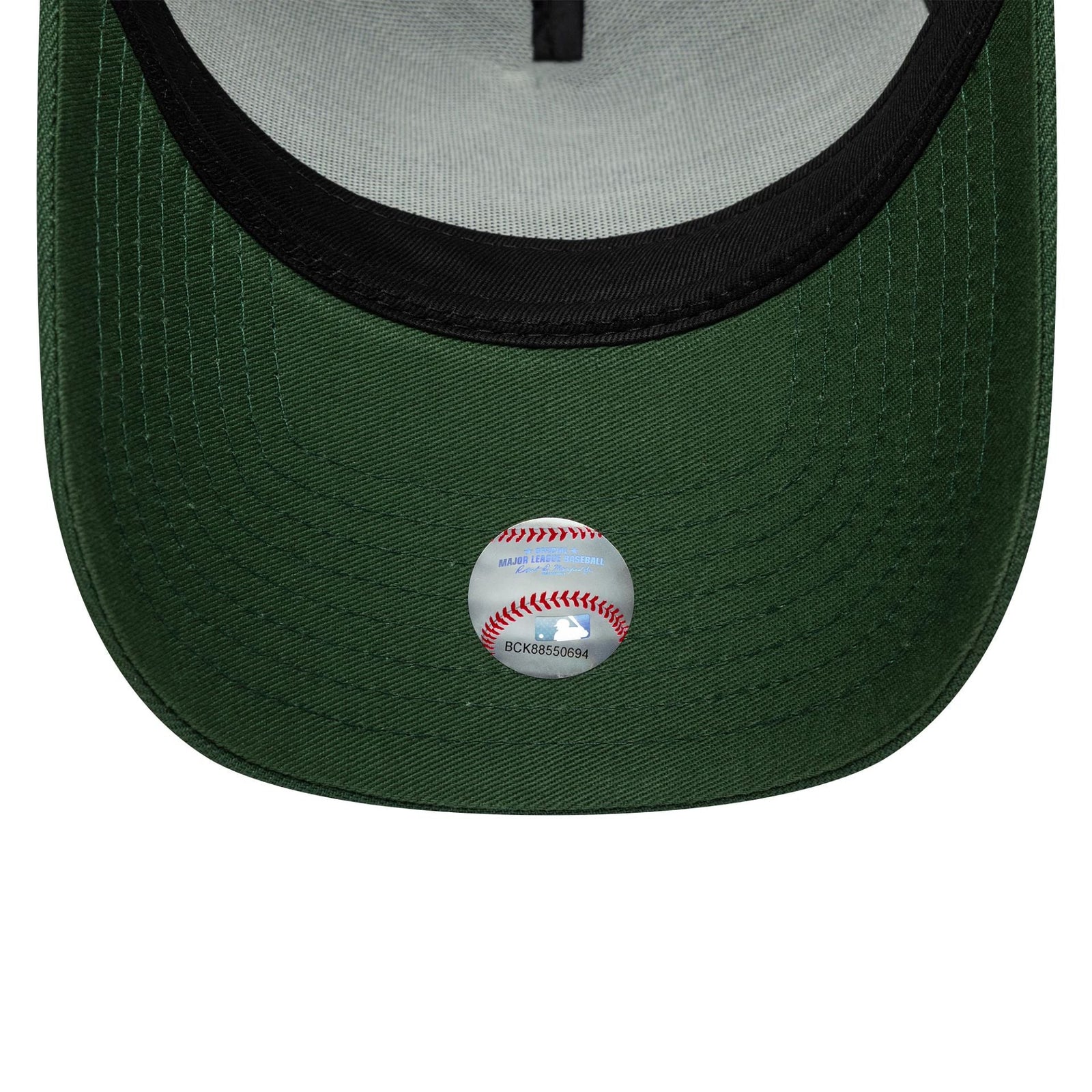 New Era New York Yankees MLB Outline Script Dark Green 9FORTY E-Frame Cap