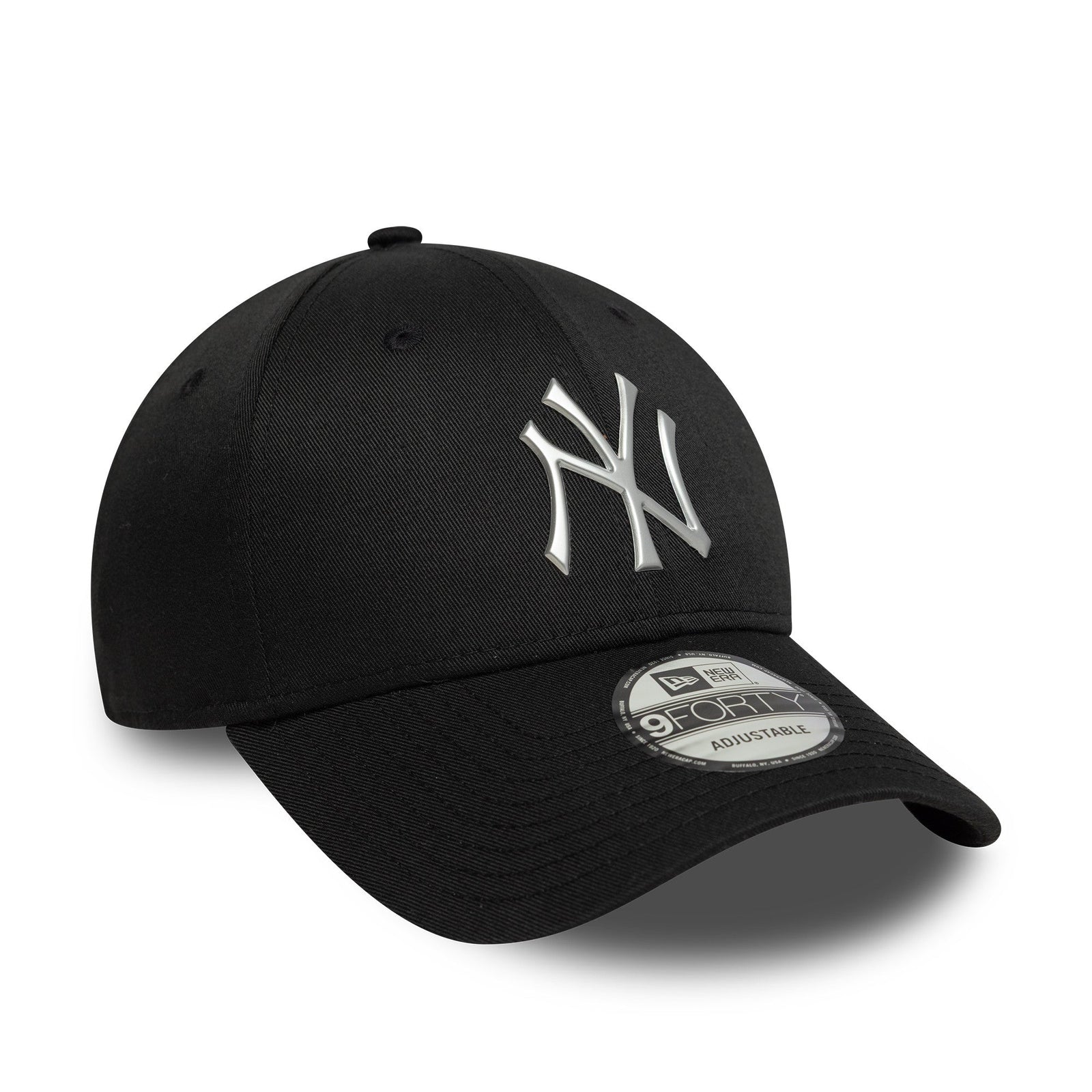 New Era New York Yankees MLB Metallic Black 9FORTY Cap