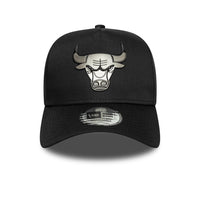New Era Chicago Bulls NBA Metallic Black 9FORTY E-Frame Cap