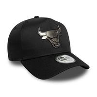 New Era Chicago Bulls NBA Metallic Black 9FORTY E-Frame Cap