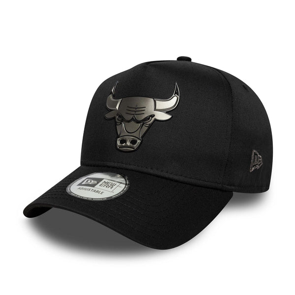 New Era Chicago Bulls NBA Metallic Black 9FORTY E-Frame Cap