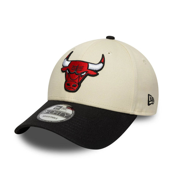 New Era Chicago Bulls NBA Colour Block Cream 9FORTY Cap