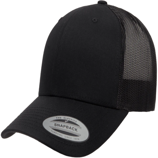Yupoong 6606 Retro Trucker Hat, Baseball Cap with Mesh Back - YP Classics® - Cap On