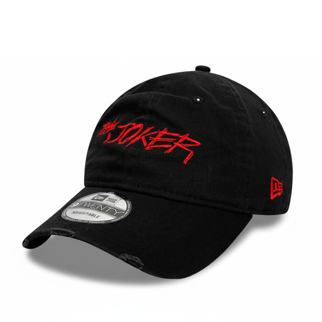 New Era Joker Scratch 9TWENTY Adjustable Hat - Black
