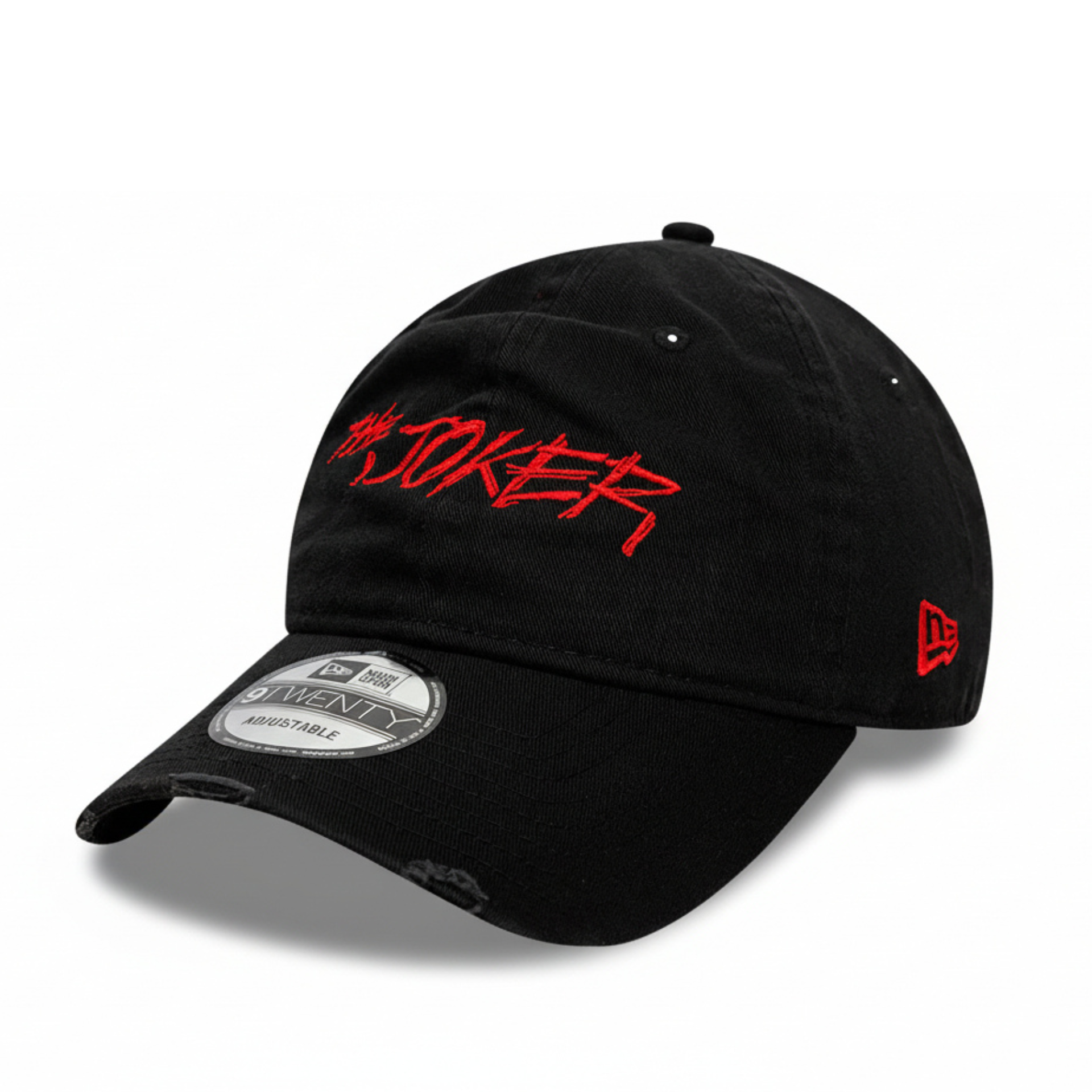 New Era Joker Scratch 9TWENTY Adjustable Hat - Black