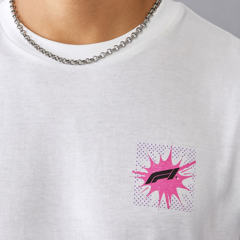 F1 Collection Halftone Graphic T-shirt