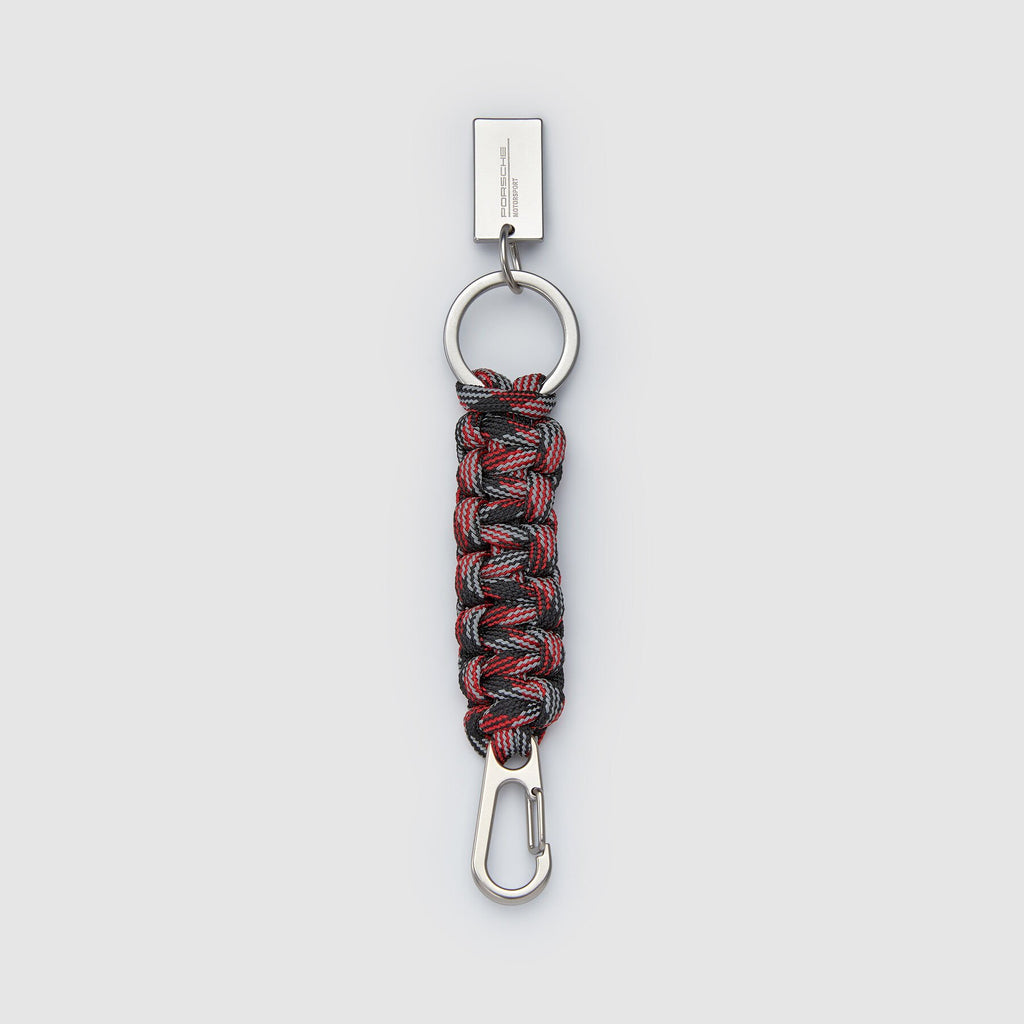 Porsche Motorsport Paracord Keyring