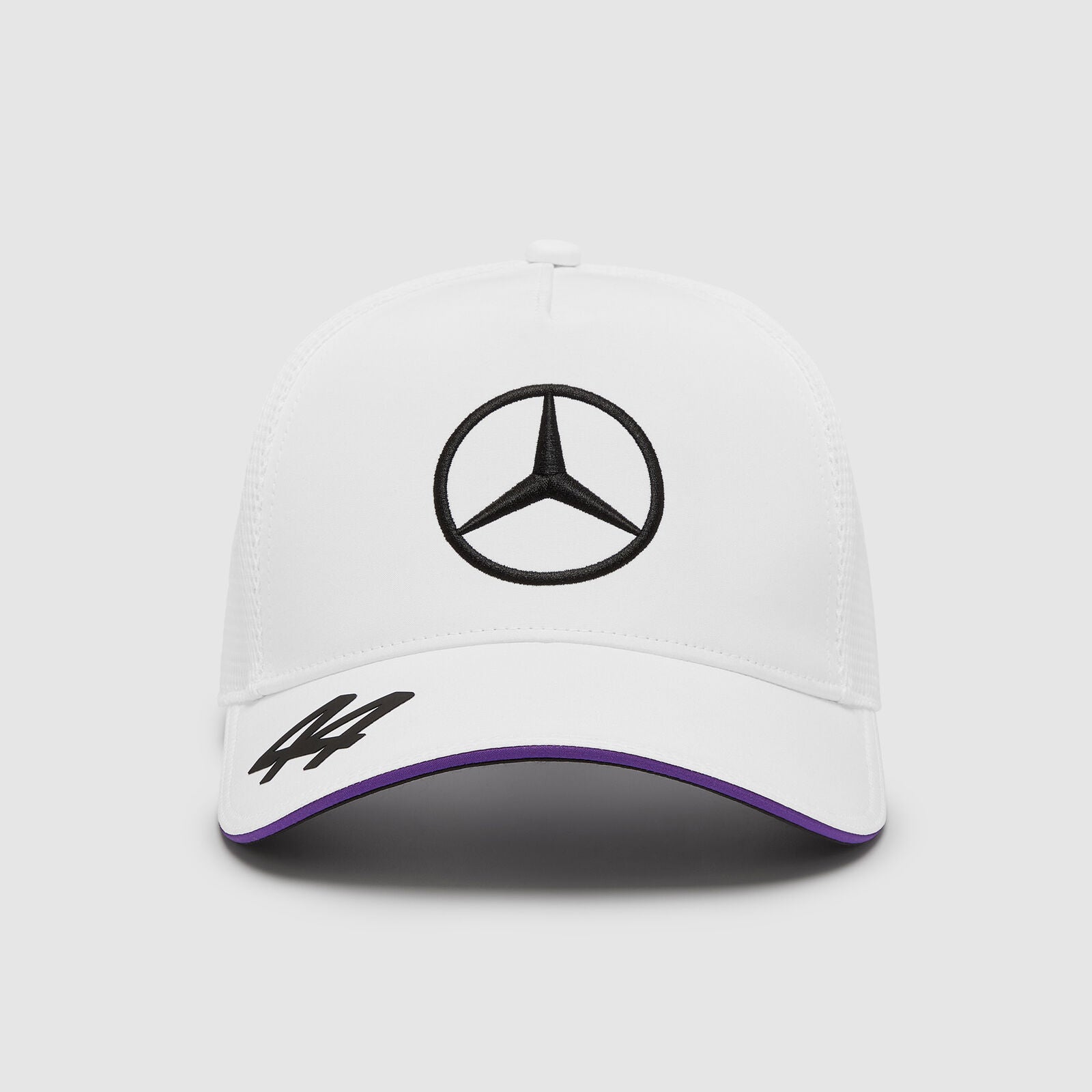 Mercedes-AMG F1 2024 Lewis Hamilton Driver Trucker Cap - Cap On