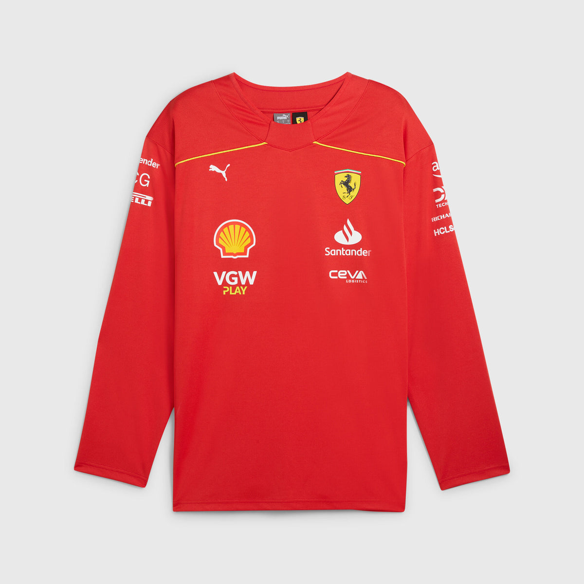 Scuderia Ferrari F1 2024 Carlos Sainz Canadian GP Hockey Jersey