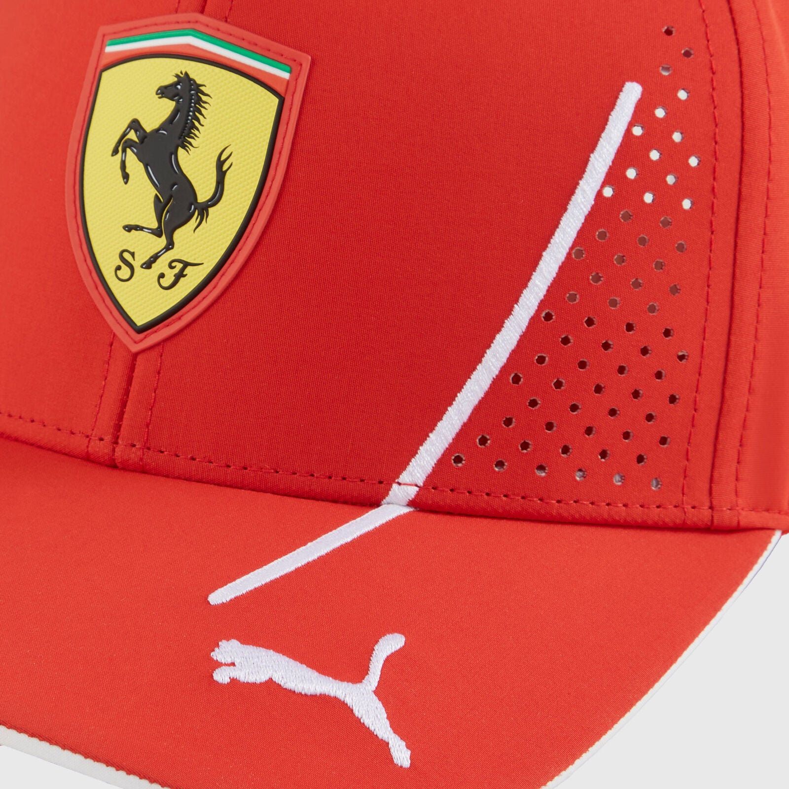 Scuderia Ferrari F1 2024 Charles Leclerc Driver Cap - Cap On