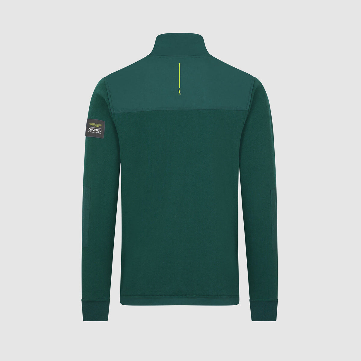 Aston Martin F1 Team 1/4 Zip Pocket Logo Sweatshirt