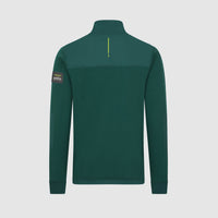 Aston Martin F1 Team 1/4 Zip Pocket Logo Sweatshirt