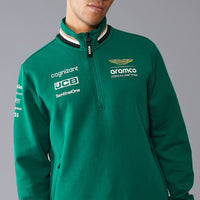 Aston Martin F1 Team 2024 Team 1/4 Zip Sweater