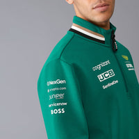 Aston Martin F1 Team 2024 Team 1/4 Zip Sweater