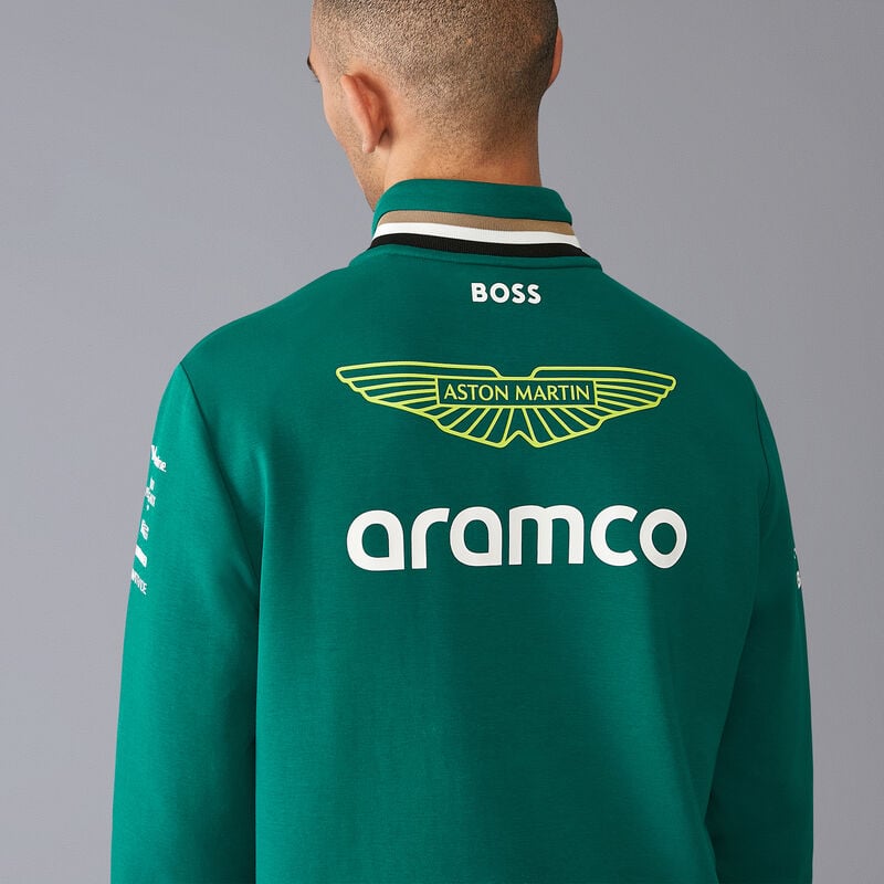 Aston Martin F1 Team 2024 Team 1/4 Zip Sweater