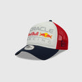 New Era Red Bull Racing Colour Block Trucker Cap