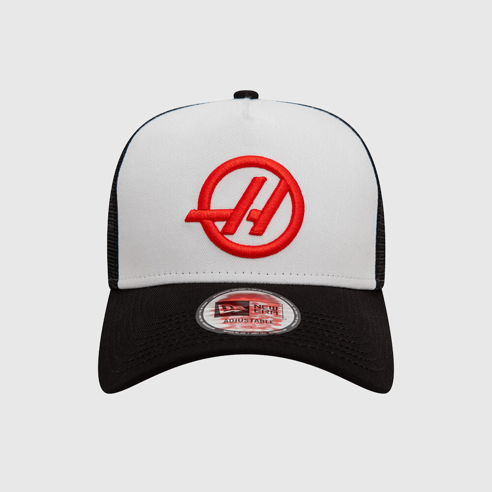 Haas F1 Team 2024 Team New Era E-Frame Trucker Cap