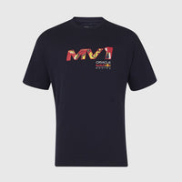 Red Bull Racing Max Verstappen Pop Art Oversized T-shirt