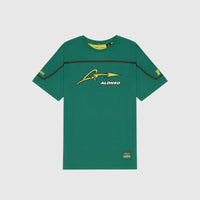 Aston Martin F1 Team Kimoa Alonso Logo Tee