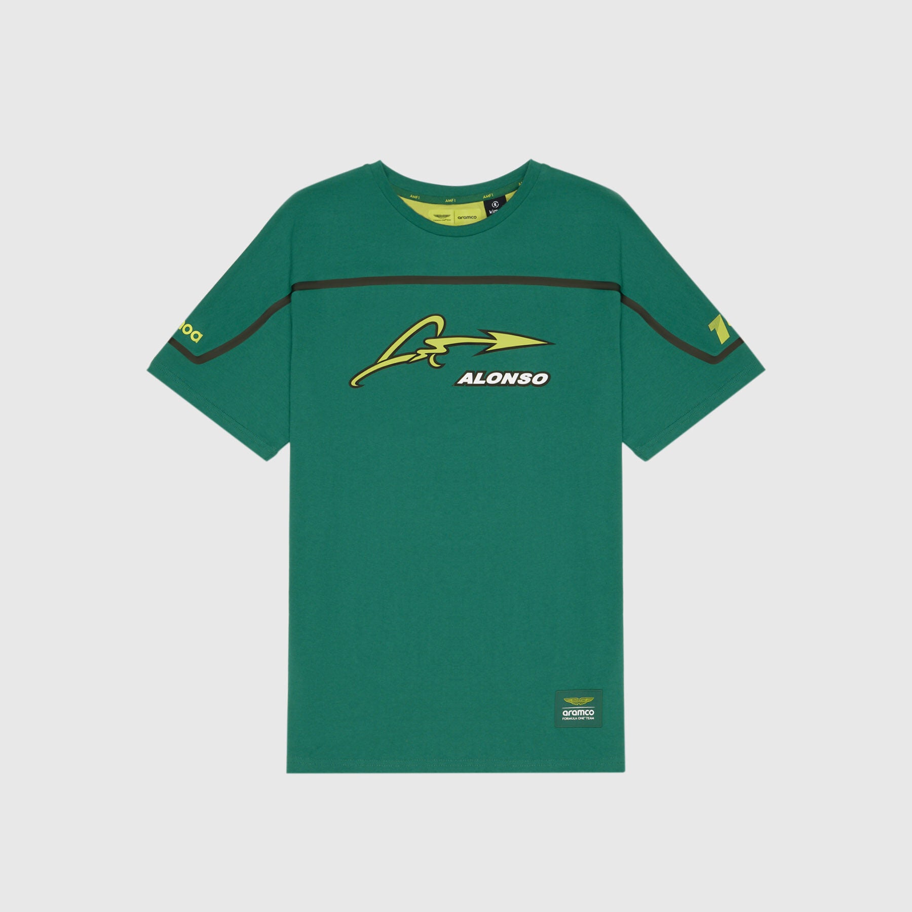 Aston Martin F1 Team Kimoa Alonso Logo Tee
