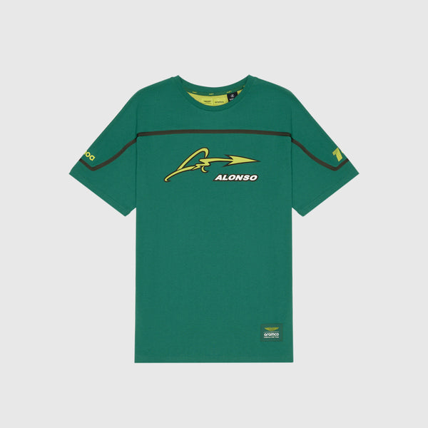 Aston Martin F1 Team Kimoa Alonso Logo Tee