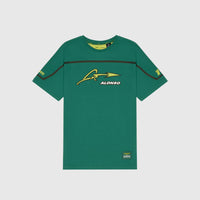 Aston Martin F1 Team Kimoa Alonso Logo Tee