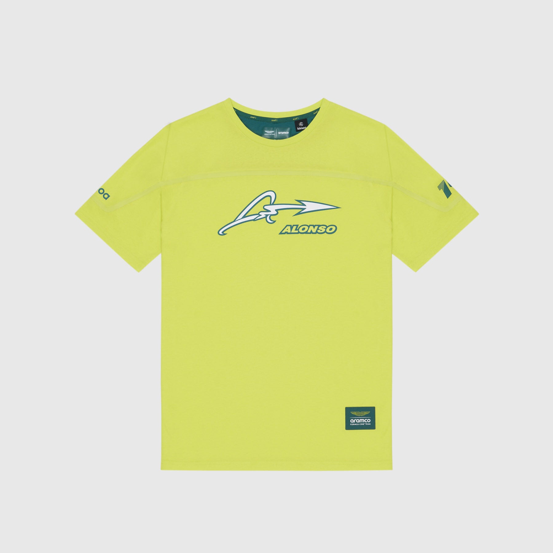 Aston Martin F1 Team Kimoa Alonso Logo Tee
