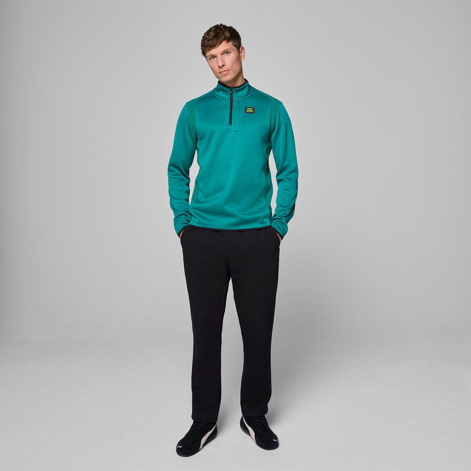 Aston Martin F1 Team Tech 1/4 Zip Sweater