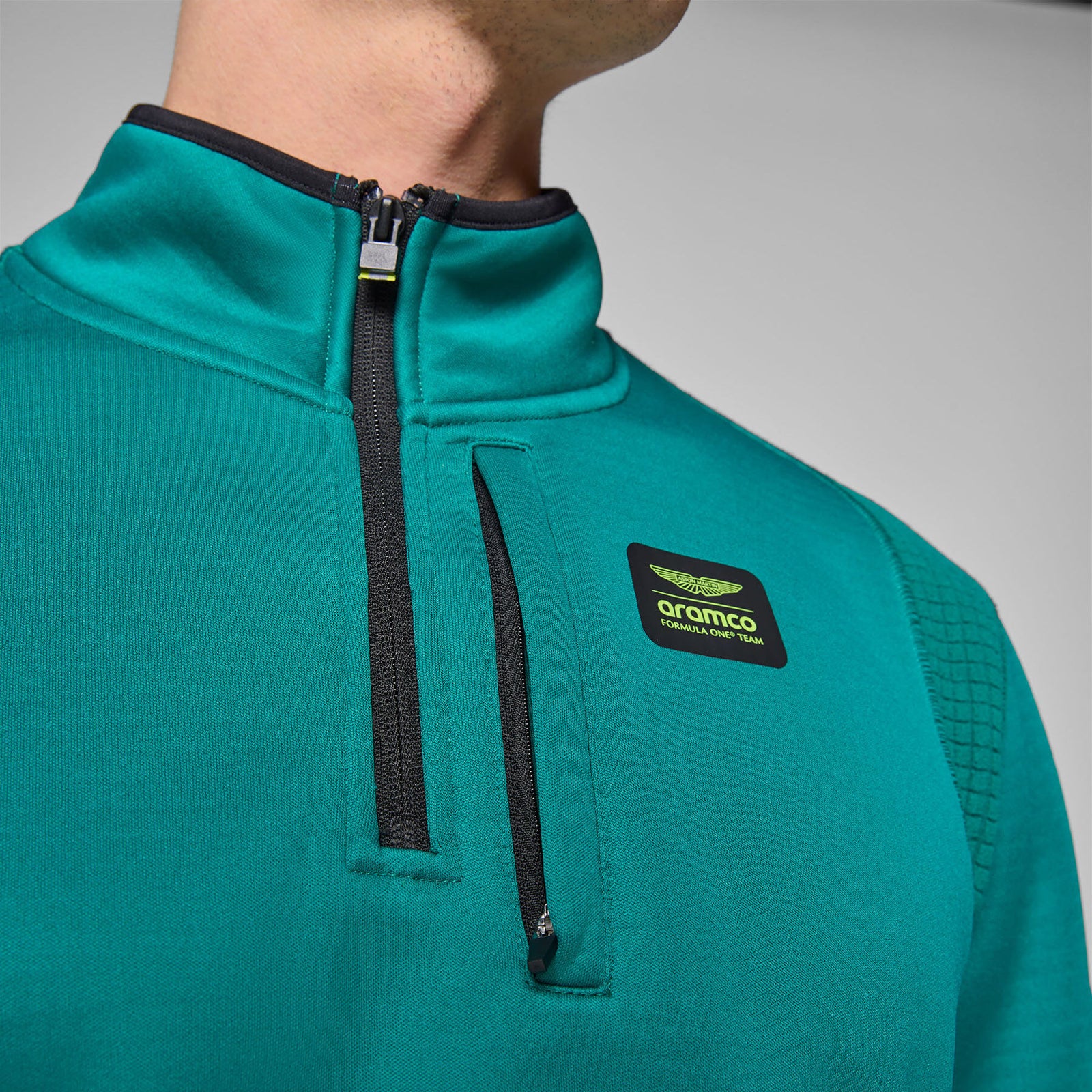 Aston Martin F1 Team Tech 1/4 Zip Sweater