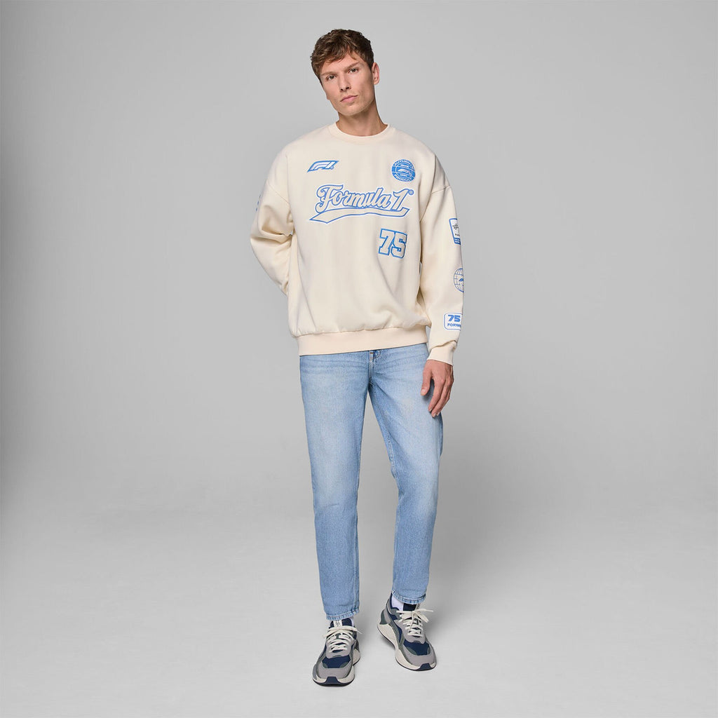 F1 Collection Heritage Graphic Crew Sweatshirt