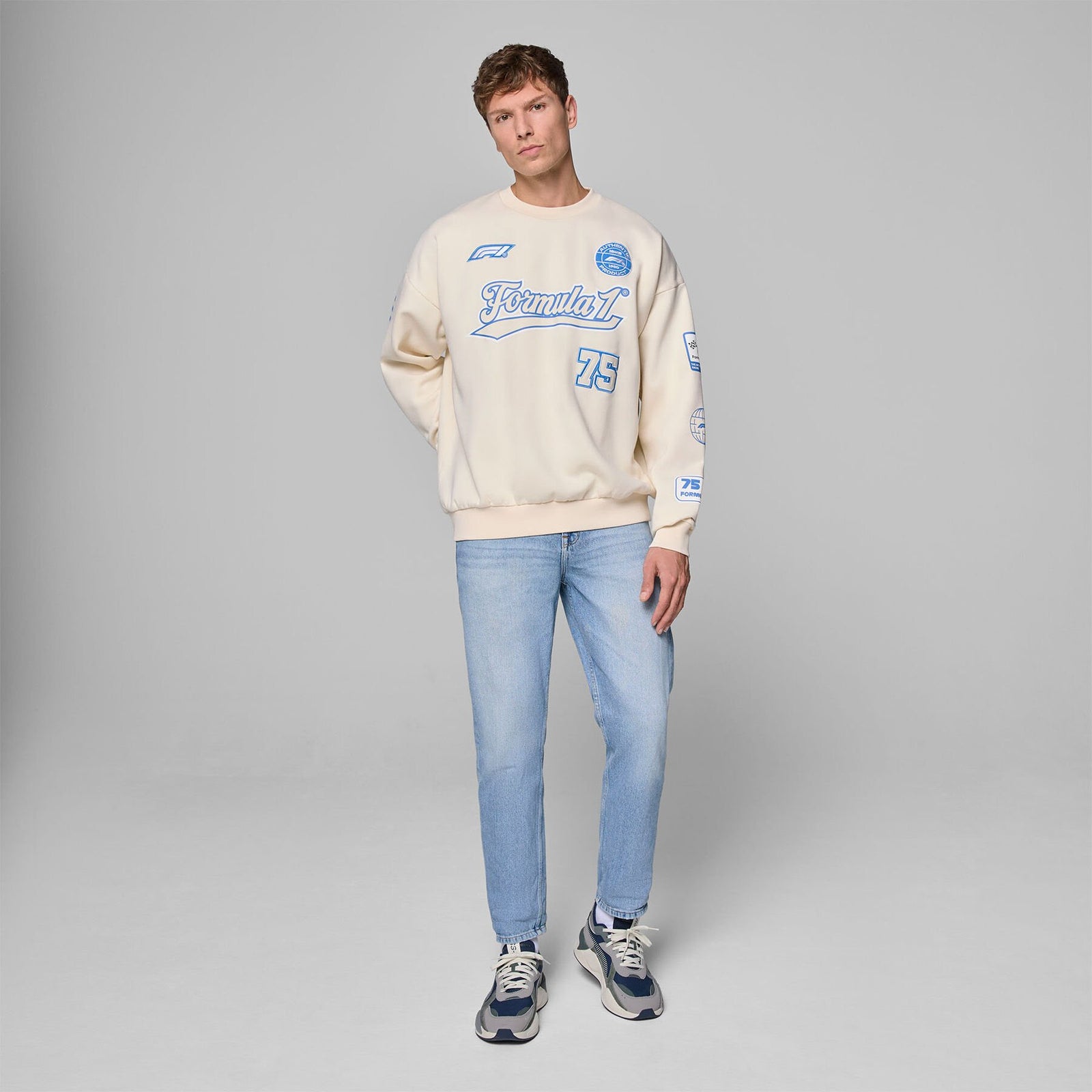 F1 Collection Heritage Graphic Crew Sweatshirt