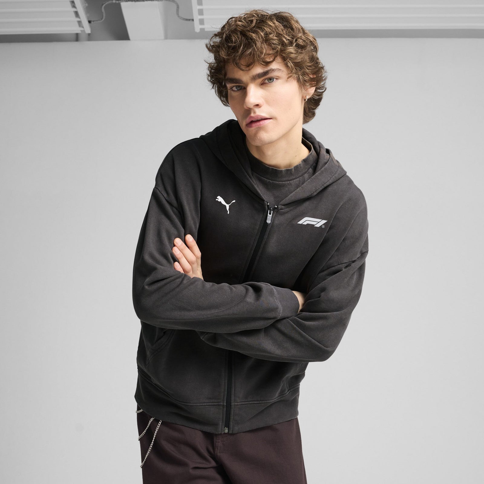 F1 Collection PUMA F1® LS Graphic Zip Hoodie