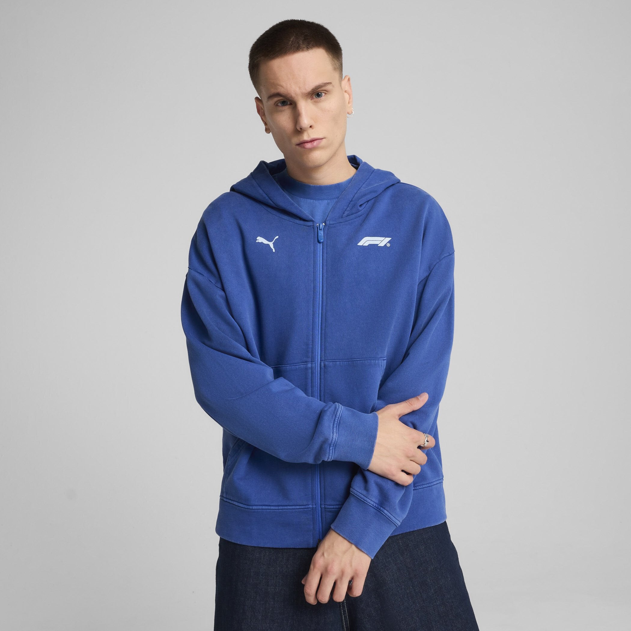 F1 Collection PUMA F1® LS Graphic Zip Hoodie