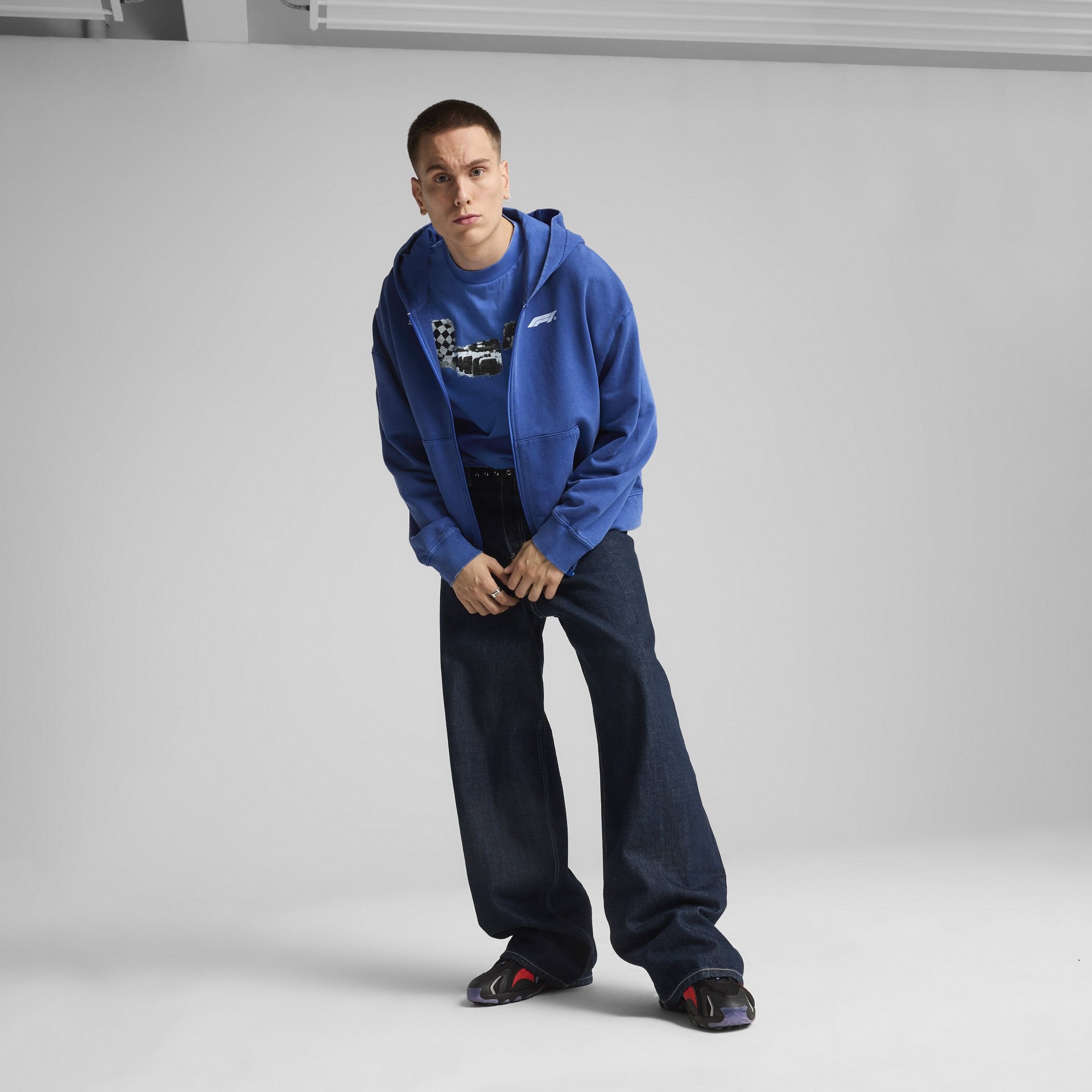 F1 Collection PUMA F1® LS Graphic Zip Hoodie